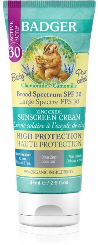 Badger Sun Schutzcreme für Säuglinge SPF 30 87 ml