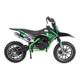 Actionbikes Motors Mini Enduro Crossbike Gepard 49 ccm 35 km/h  grün