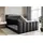 altdecor Boxspringbett BOXI1-Z KING 160 x 200 cm H3/H4 Schwarz