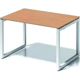 BISLEY Schreibtisch Cito Buche / Weiß