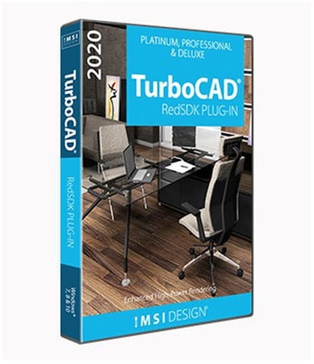 RedSDK Plug-in for TurboCAD 2020