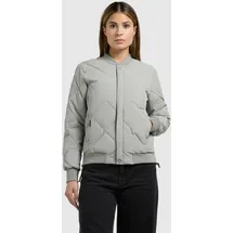 khujo Steppjacke mit Knopfleiste Modell 'ANGE2', Hellgrau, L
