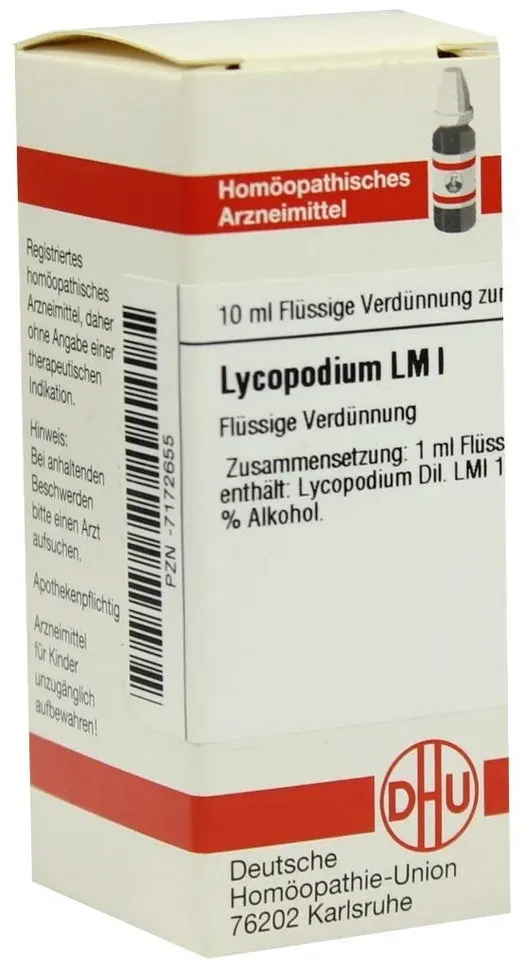 Lycopodium LM I Dilution 10 ml