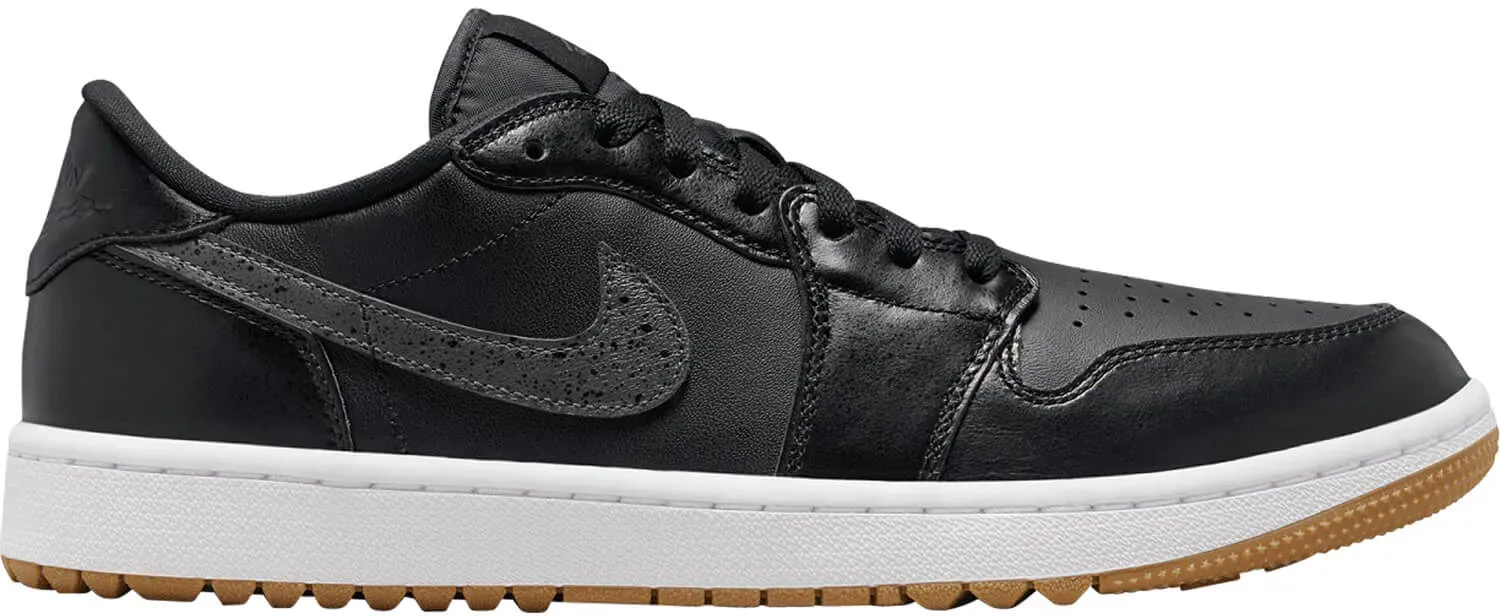 Nike Golf Golfschuhe Air Jordan 1 Low G, schwarz/grau