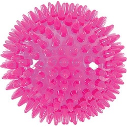Zolux Toy TPR Pop ball with spikes 13 cm pink (Hundespielzeug), Hundespielzeug