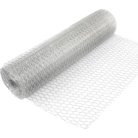 Wiltec Volierendraht 10 x 1 m Sechseckgeflecht