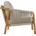 BUTLERS Rope Island Outdoor Sessel 80 x 70 x 69 cm braun