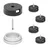 QuickClick Klick-Gleiter 15809000 Ø 2,0 cm