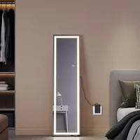 LED Ganzkörperspiegel Standspiegel Ankleidespiegel Hängespiegel Wandspiegel 150