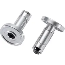 Envyscooters Blunt Stunt Scooter Bar Ends für Aluminium Bars Silber