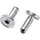 Envyscooters Blunt Stunt Scooter Bar Ends für Aluminium Bars Silber