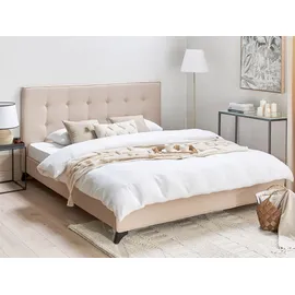 Beliani AMBASSADOR 180 x 200 cm Beige