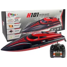 Wisam RC-Auto Motorboot H101 CH RTR rot (H101)