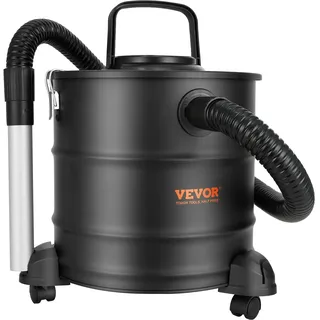 Vevor Aschesauger mit HEPA-Filtersystem Ruß Staubsauger Kaminsauger Aschestaubsauger Kaminstaubsauger - für Grill Ofen | 20L Metallbehälter | 1200W Leistung | 16kPa Saugkraft