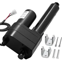 Vevor 12-V-Linearantrieb, 200 mm Linear Actuator, 9000 N Linearmotor, IP65, 5 mm/s, Lineartechnik-Aktuatoren mit Montagehalterungen für Industriemaschinenbehälter, Schwerlasthebesysteme