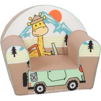 KNORRTOYS.COM 74001 Kindersessel-Giraffe on Tour“