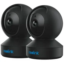 Reolink Überwachungskamera »E Series E330 - 4MP WLAN Überwachungskamera Innen mit Auto Tracking«, Innenbereich, Personen-/Tiererkennung, Schwenk & Neigung, 2-Wege-Audio, Nachtsicht, schwarz