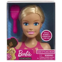 alpha trading solutions Barbie Mini Styling Head - Blondes Haar
