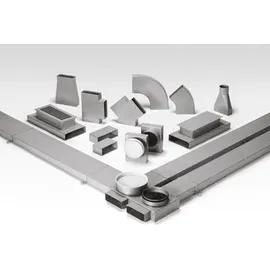 Helios Ventilatoren Flachkanal Schalldämpfer FK-SD 200