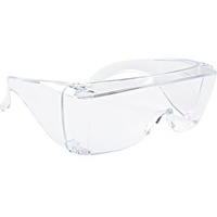 Franz-Mensch Schutzbrille Hygostar 85107, klar, Überbrille, farblos, für Brillenträger