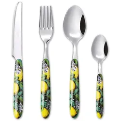Excelsa Set mit Besteckset 24 stück Boboli Stahl Bunt