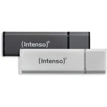 Intenso Alu Line 32 GB anthrazit/silber USB 2.0 2er Pack