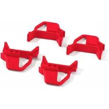 Proregal SparSet 40x Schiebeschnappverschluss Rot für Eurobox NextGen (4er Set)