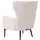 Mendler Lounge-Sessel HWC-K37 Bouclé 75 x 80 x 78 cm Weiß mit Kissen
