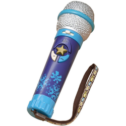 B. Mikrofon Okideoke- Navy, mit Aufnahmefunktion blau