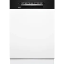 Bosch Serie 4 SMI4HCB07E Einbau-Geschirrspüler (halbintegrierbar, 600 mm, Schwarz)