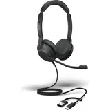 JABRA Evolve2 30 SE Telefon On Ear Headset kabelgebunden Stereo Schwarz