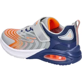 SKECHERS Microspec Max Advance Kinder Grau/Orange 33