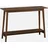 sweeek Skandinavische Konsole Regal 100x30x75 braun