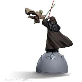 Iron Studios Star Wars Deluxe Art Scale Statue 1/10 Yoda vs Emperor Palpatine (CCXP Exclusive 2024) 31 cm