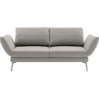 2,5-Sitzer "Spin, Multifunktionssofa, bequem und hochwertig verarbeitet", grau (hellgrau), B:248cm H:85cm T:225cm, 100% Polyester, SCHÖNER WOHNEN-KOLLEKTION, Sofas, Drehsitz-Funktion, USB-Anschluss, Armlehnfunktion, Rückenverstellung
