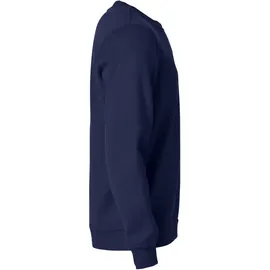 New Wave Rundhalspullover Basic Roundneck Blau 100