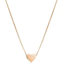 Liebeskind Berlin Kette mit Anhänger Herz roségold