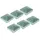 Buri Pfostenkappe Pyramide 71 x 71 mm grau/Metall