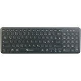 GeneralKeys Kabellose Tastatur: Multi-Device-Funktastatur mit Bluetooth & Scissor-Tasten, QWERTZ
