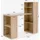 FineBuy Schreibtisch Sonoma Grau