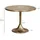 MID.YOU Couchtisch Gold Metall 60 x 60 x 46,5 cm