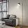 GLOBO LED Stehlampe 156 cm Anthrazit