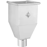 Grömo Wasserfangkasten lang DN100 220x220x385 Zink