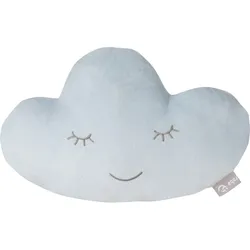 Babykissen ROBA "Lil Cuties, Wolke", Baby, weiß (sky, hellblau, bestickt), Polyester, bestickt, Dekokissen_Sitzkissen_Kissenhüllen