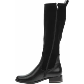 CAPRICE Stiefel mit Absatz Runde Spitze Blockabsatz, Schwarz 40 EU