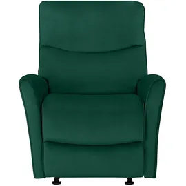 Home Affaire Relaxsessel HOME AFFAIRE "Chesley, TV-Sessel mit Schlaffunktion, Sessel Wohnzimmer", grün (dunkelgrün), B:81cm H:100cm T:98cm, 100% Polyesther, Sessel, Relaxsessel, mit Relaxfunktion, frei stellbar