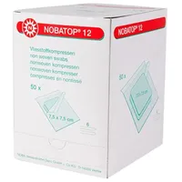 NOBAMED NOBATOP 12 7.5X7.5CM 2 STERILE KOMPRESSEN PRO SET