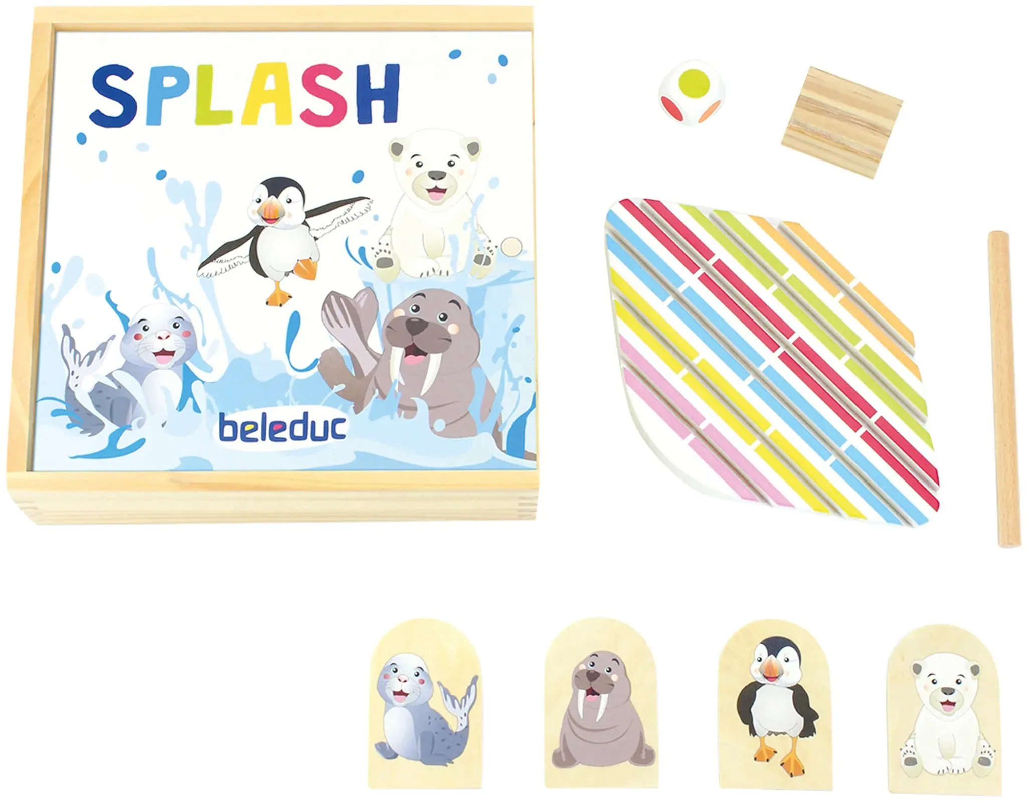 Beleduc Lernspiel Splash, mehrfarbig
