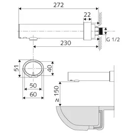 Schell Modus E Waschtischarmatur Chrom