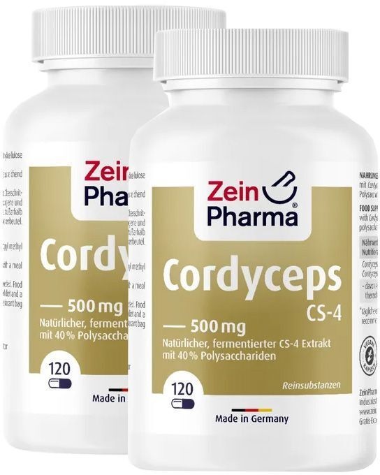 ZeinPharma® Cordyceps CS 4 Extrakt Kapseln 500 mg